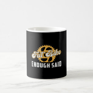 Taza De Café Bicicleta Grasa suficiente Bicicleta Retro Bicicle