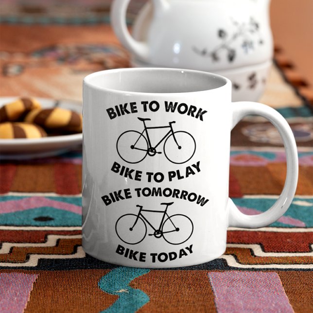 Taza De Café Bicicleta para siempre - Ciclismo Guay (Subido por el creador)