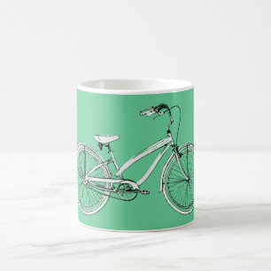 Taza De Café bicicleta retro