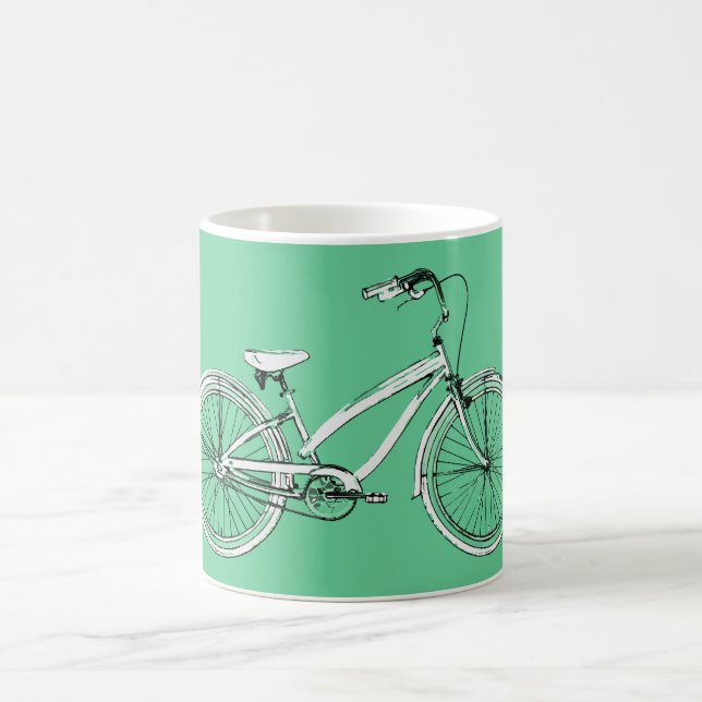 Taza De Café bicicleta retro (Centro)