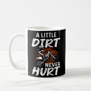Taza De Café Bicicleta Sucia Para Motocross Biker