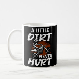 Taza De Café Bicicleta Sucia Para Motocross Biker