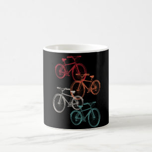Taza De Café Bicicletas coloridas