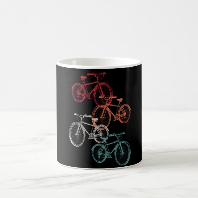 Taza De Café Bicicletas coloridas (Centro)