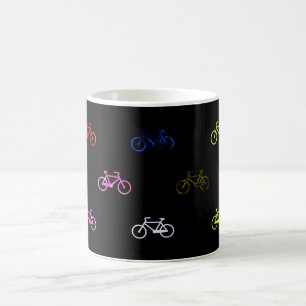 Taza De Café Bicicletas de colores