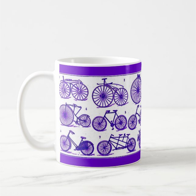 Taza De Café Bicicletas Vintage (Izquierda)