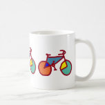 Taza De Café bicis pop<br><div class="desc">Bicicletas gráficas y coloridas</div>
