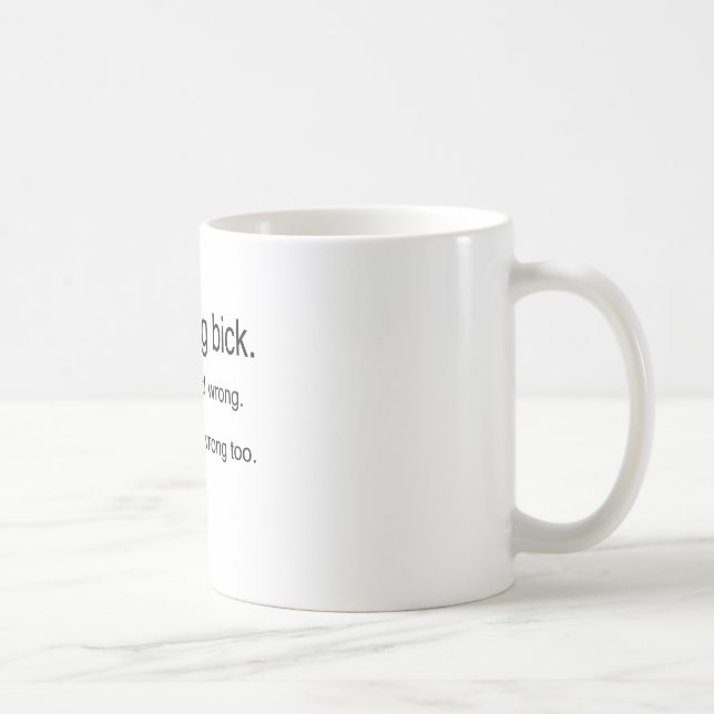 Taza De Café bick del empuje (Derecha)