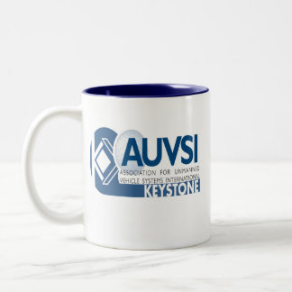 Taza de café bicolor