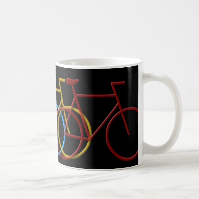 Taza De Café Bicyclesin3ColorsBig (Derecha)