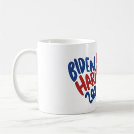 Taza De Café Biden Harris 2020 Heart