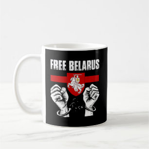 Taza De Café Bielorrusia Libre Pogonya - Bandera Bielorrusia Bl