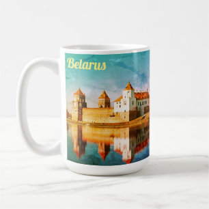 Taza De Café Bielorrusia Mir Castle Architecture Mug Cup