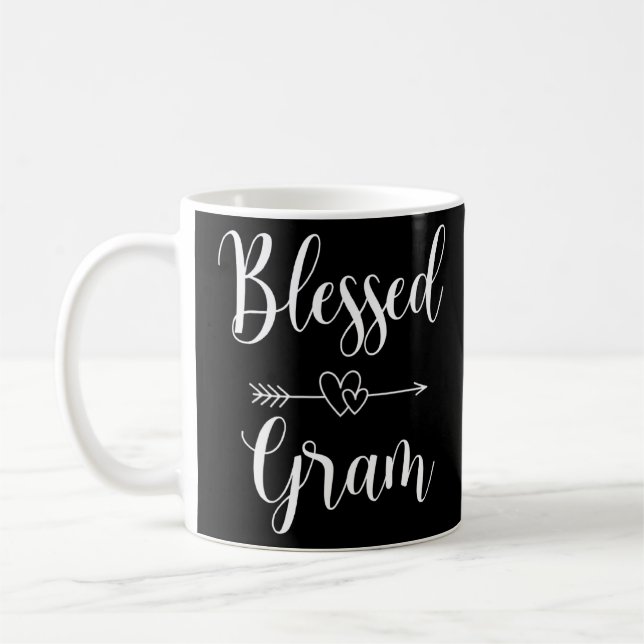 Taza De Café Bienaventurado Día de la Madre Abuela Gram (Izquierda)