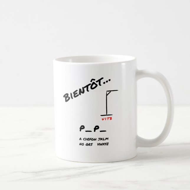 Taza De Café Bientot papa (Derecha)