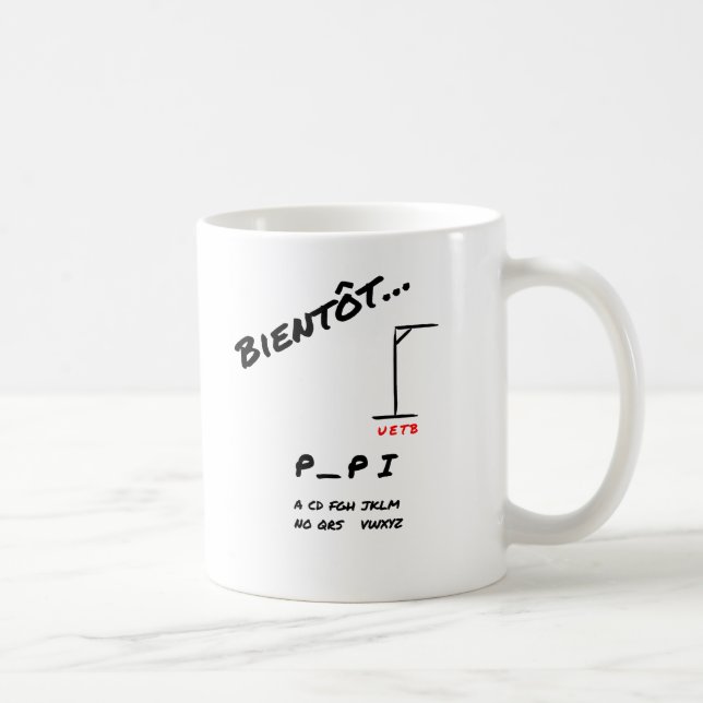 Taza De Café Bientot papi (Derecha)