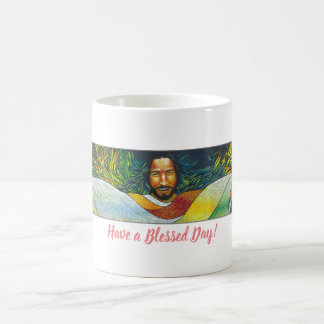 Taza De Café Bienvenida al Cristo Hug Mug