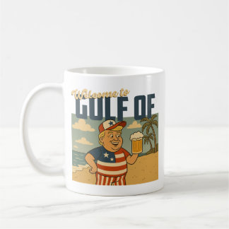 Taza De Café bienvenida al golfo de américa