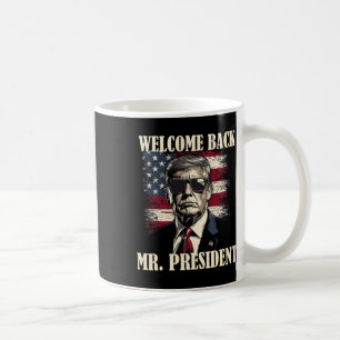 Taza De Café Bienvenida al presidente Donald Trump Victoria 2