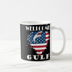 Taza De Café Bienvenida Golfo De Los Estados Unidos De América