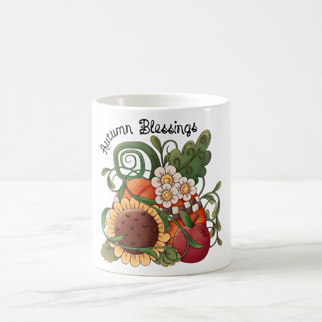 Taza De Café Bienvenida otoño cosecha otoño (Subido por el creador)