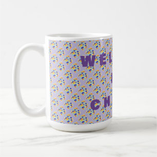 Taza De Café bienvenida y alegría motivos de Lavender