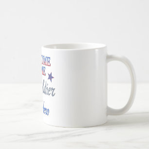 Taza De Café Bienvenido a casa mi soldado mi héroe