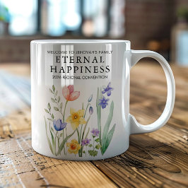Taza De Café Bienvenido a la Familia de Jehová Felicidad Eterna