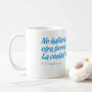 Taza De Café Bienvenido a Málaga 6: La ciudad irá en ti siempre