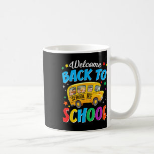 Taza De Café Bienvenido de nuevo al autobús escolar conductor p