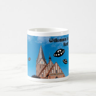 Taza De Café Bienvenidos a Barth. Visitantes extraterrestres