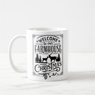 Taza De Café Bienvenidos a Coffee Mug, Navidades de nuestra cas