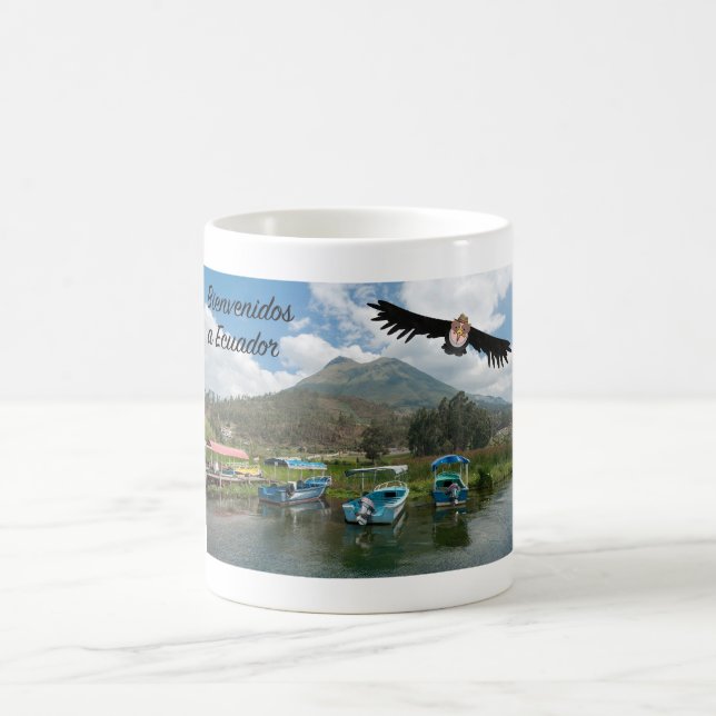 Taza De Café Bienvenidos a Ecuador (Centro)