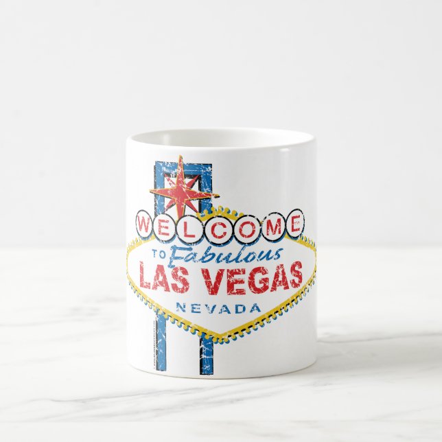Taza De Café Bienvenidos a Fabulous Las Vegas (Centro)