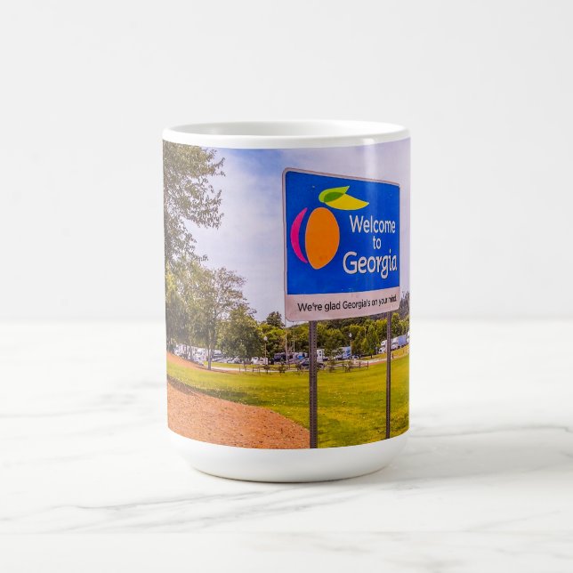 Taza De Café Bienvenidos a Georgia (Centro)