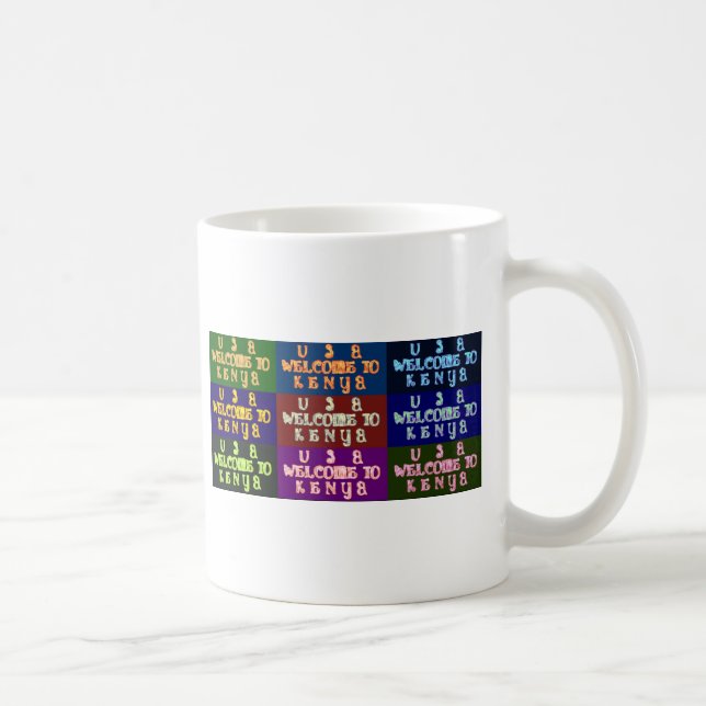 Taza De Café Bienvenidos a Hakuna Matata en Kenia.png (Derecha)