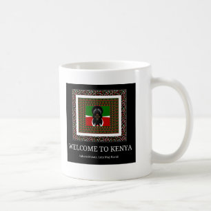 Taza De Café Bienvenidos a la Kenia mágica: Hakuna Matata