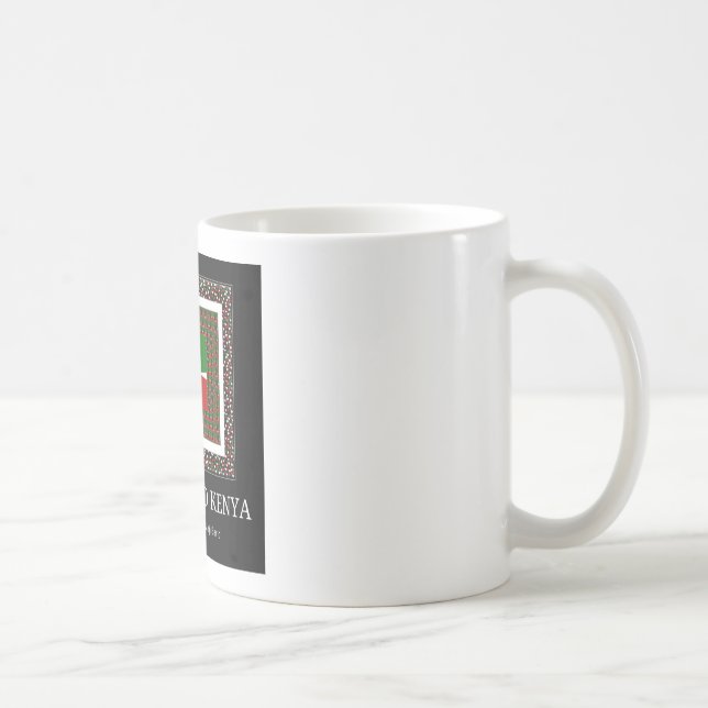 Taza De Café Bienvenidos a la Kenia mágica: Hakuna Matata (Derecha)