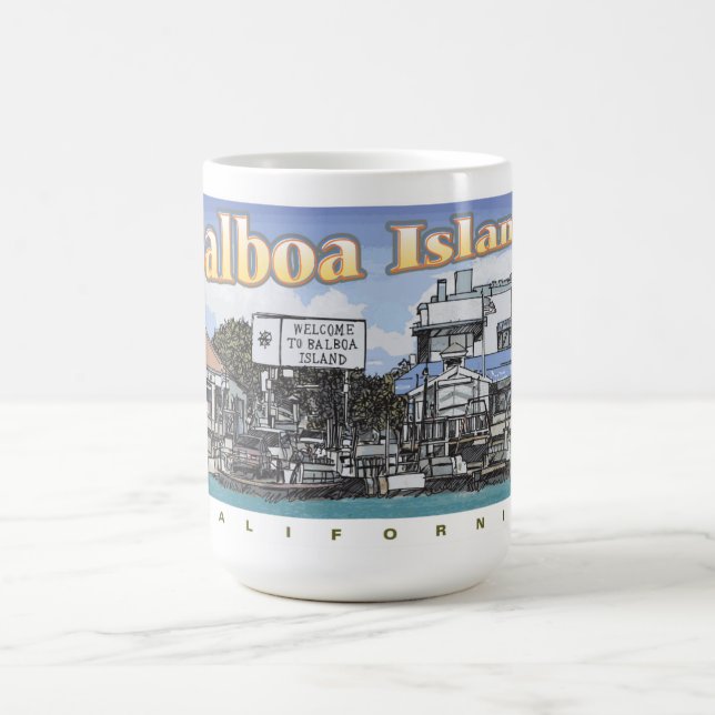 Taza De Café Bienvenidos a la Mug Isla Balboa (Centro)