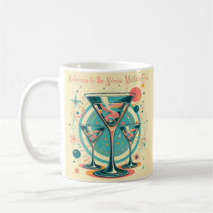 Taza De Café Bienvenidos A La Triple Obra Atómica Martini Club
