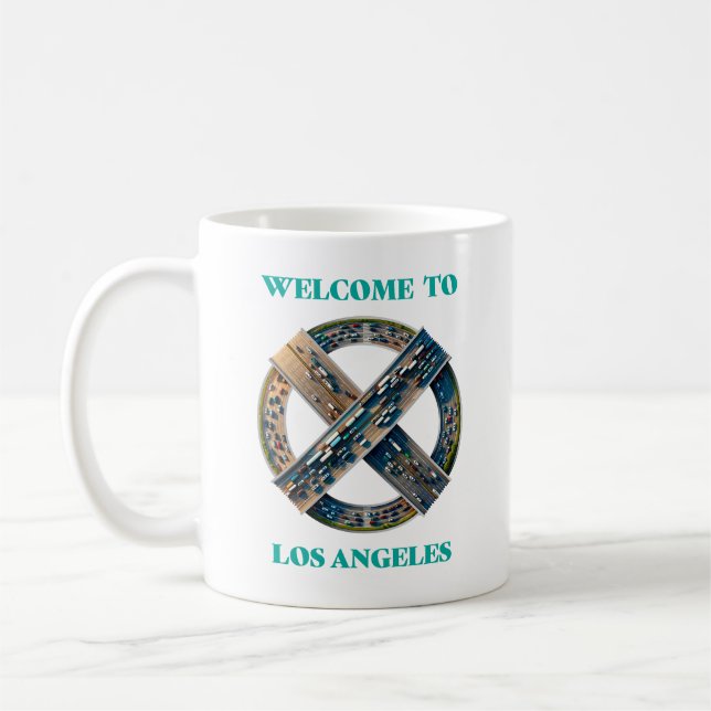 Taza De Café Bienvenidos a Los Ángeles (Izquierda)