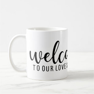 Taza De Café bienvenidos a nuestra historia de amor