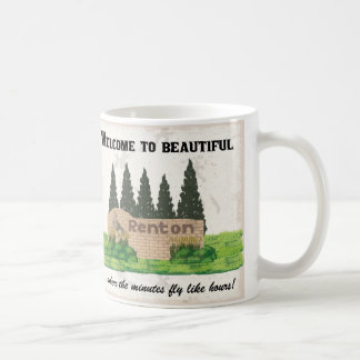 Taza De Café Bienvenidos A Renton Mug