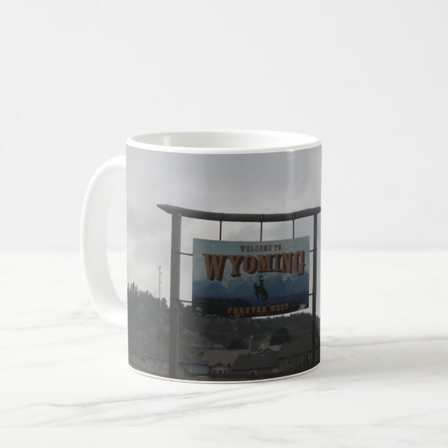 Taza De Café Bienvenidos a Wyoming Mug (Anverso izquierdo)