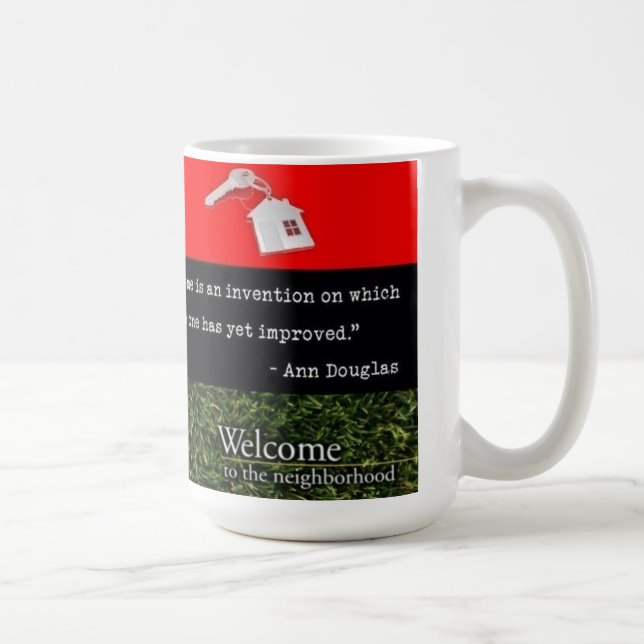 Taza De Café Bienvenidos Al Barrio (Derecha)