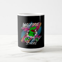 TAZA DE CAFÉ BIENVENIDOS AL COLEGIO BIENVENIDOS DE VUELTA AL CO