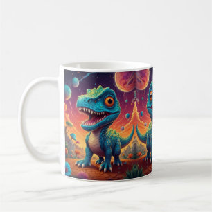 Taza De Café Bienvenidos al mágico mundo de los Dinos Delights