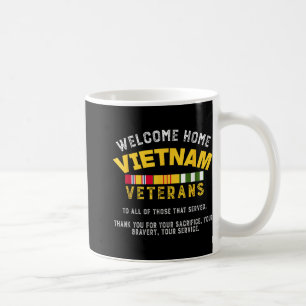 Taza De Café Bienvenidos Veteranos De Vietnam - Viejo Viejo Vie