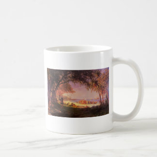 Taza De Café Bierstadt Albert, El desembarco de Colón