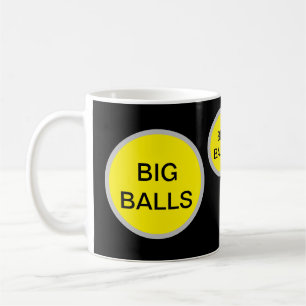 Taza De Café BIG BALLS Mug - Gracioso regalo de Chiste interno
